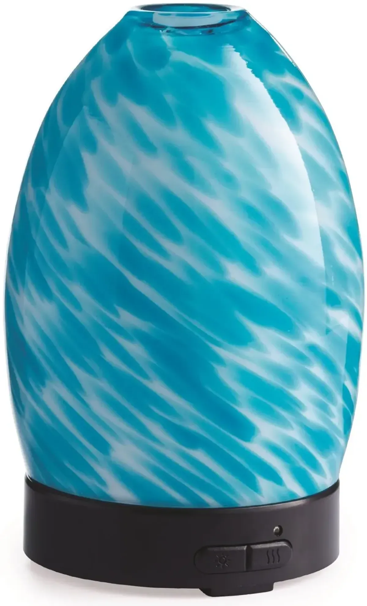 Willow White Reactive Glaze Flip Dish Wax Fragrance Warmer