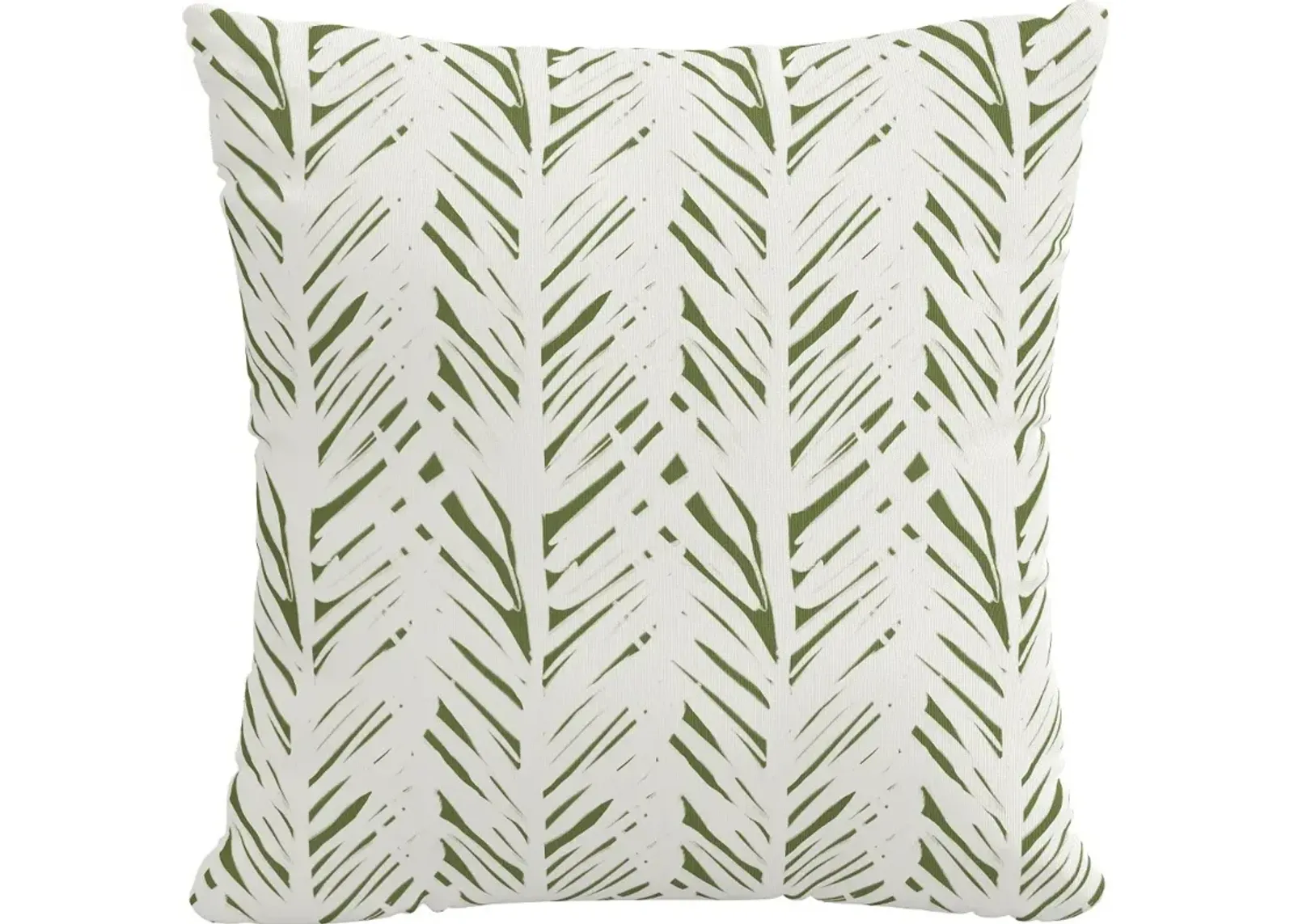 18" Brush Palm Leaf Pillow - Skyline Furniture