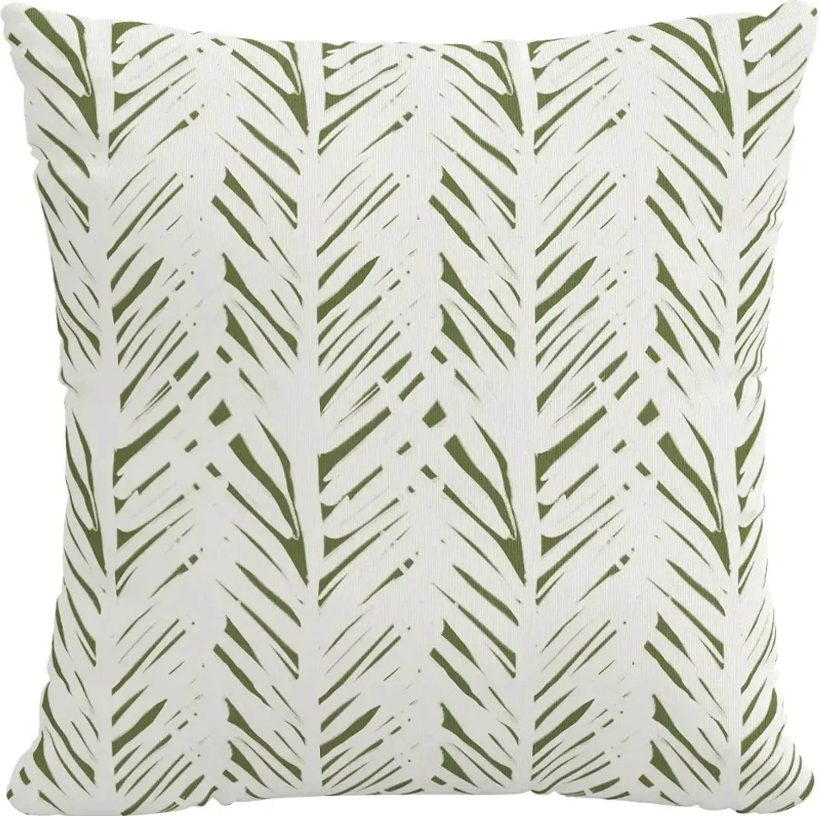 18" Brush Palm Leaf Pillow - Skyline Furniture