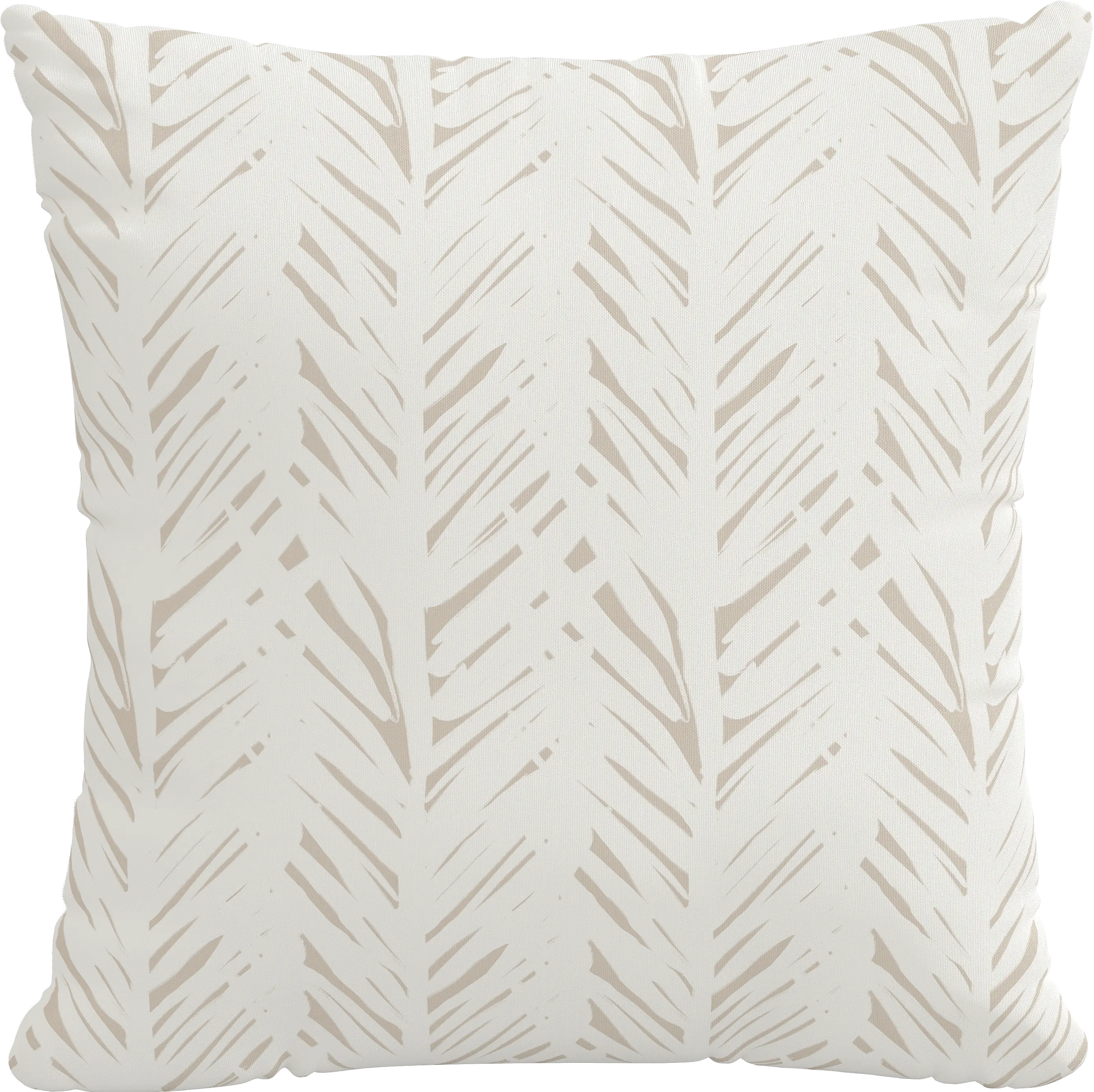 Kavala 18" Brush Palm Natural Pillow - Skyline Furniture