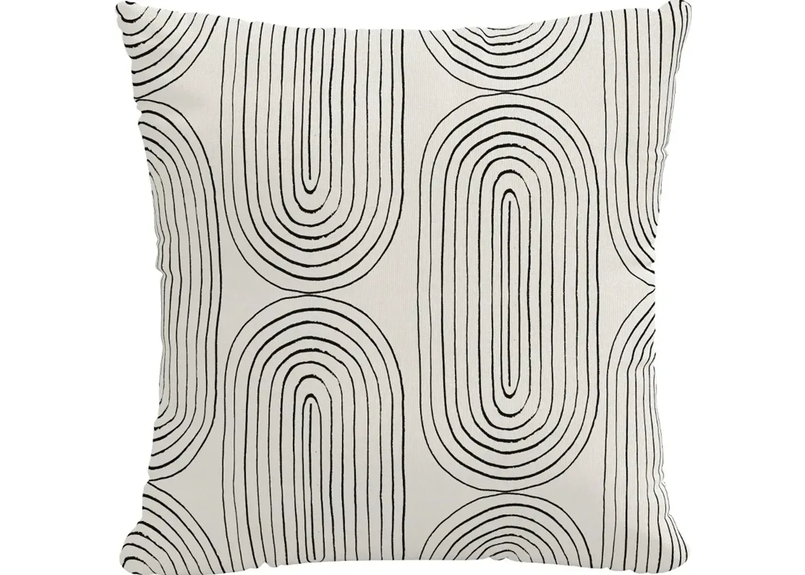 22" Oblong Black Ink Pillow - Skyline Furniture