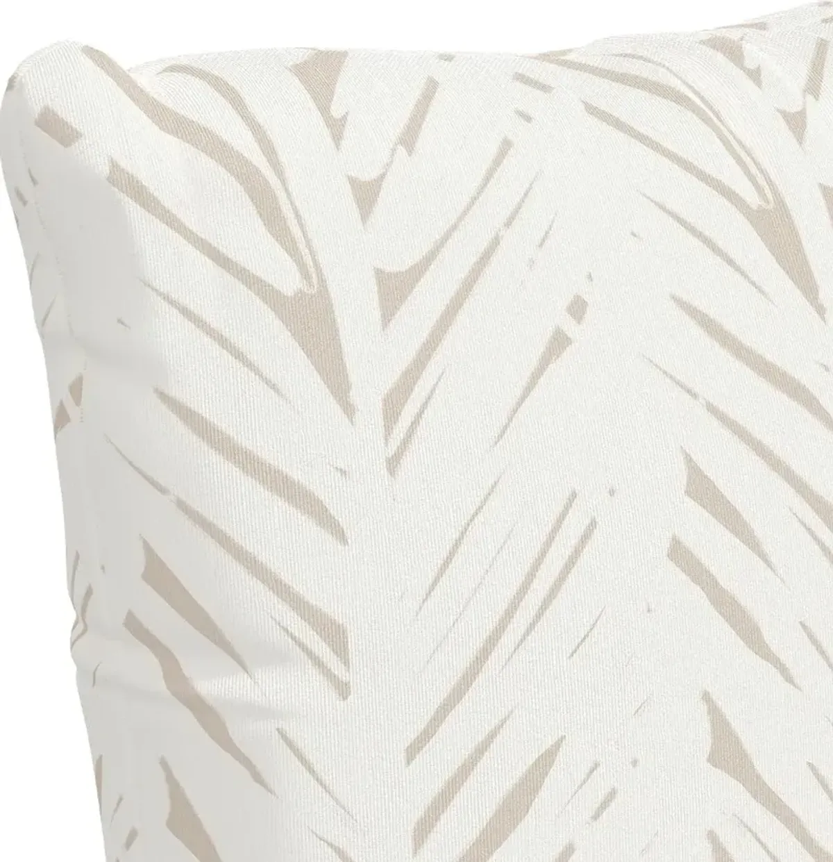 Kavala 22" Brush Palm Natural Pillow - Skyline Furniture