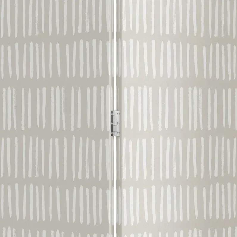 Lisbon White Dash Screen - Skyline Furniture