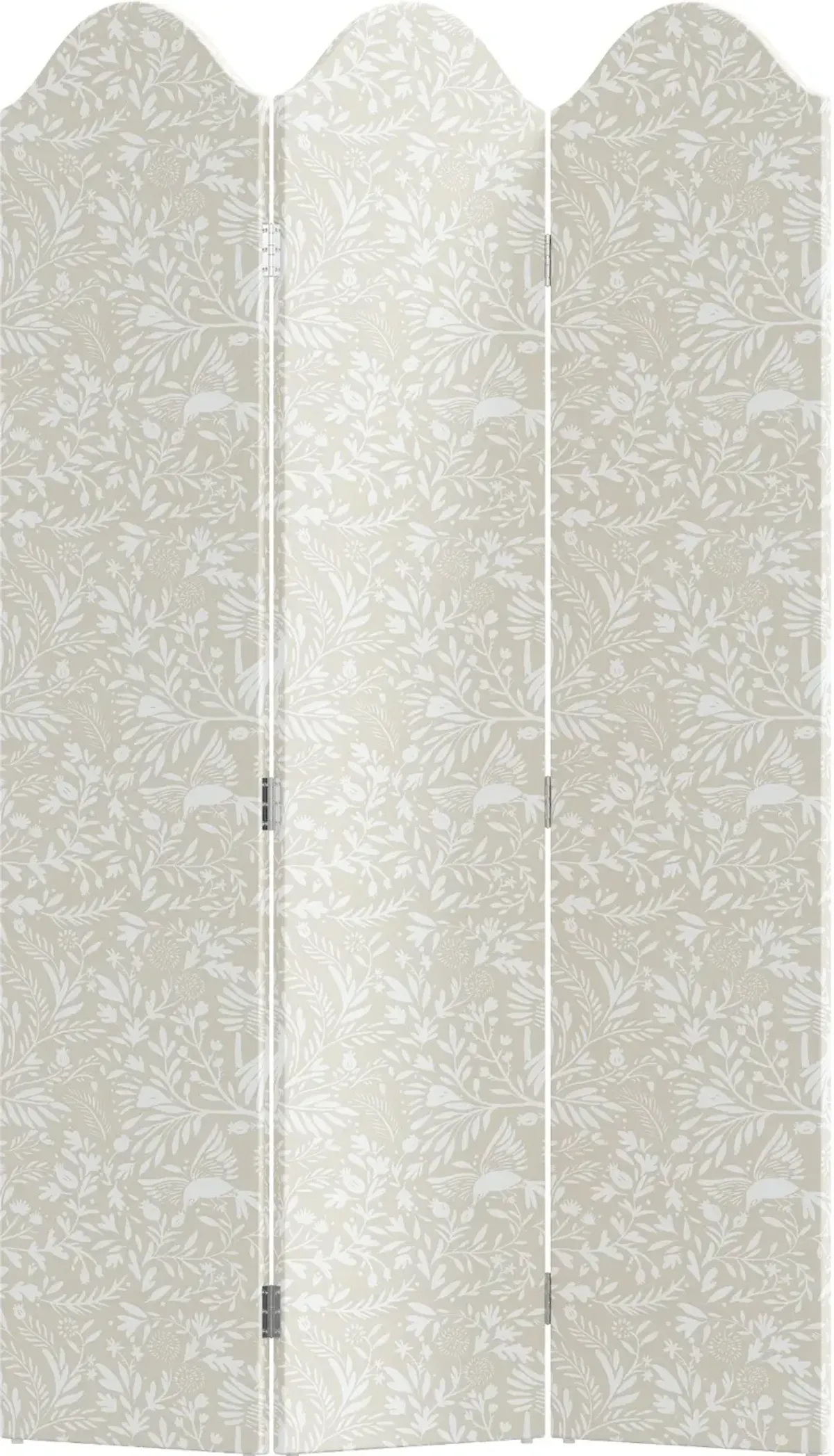 Lisbon Chinois Cream Screen - Skyline Furniture