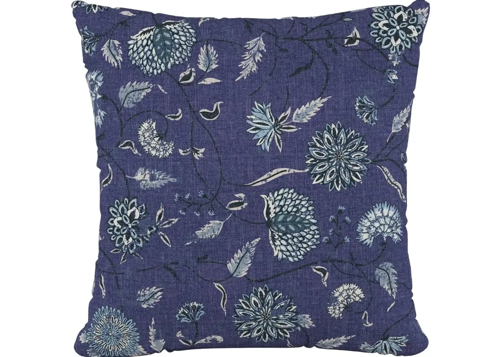 18" Dahlia Indigo Pillow - Skyline Furniture