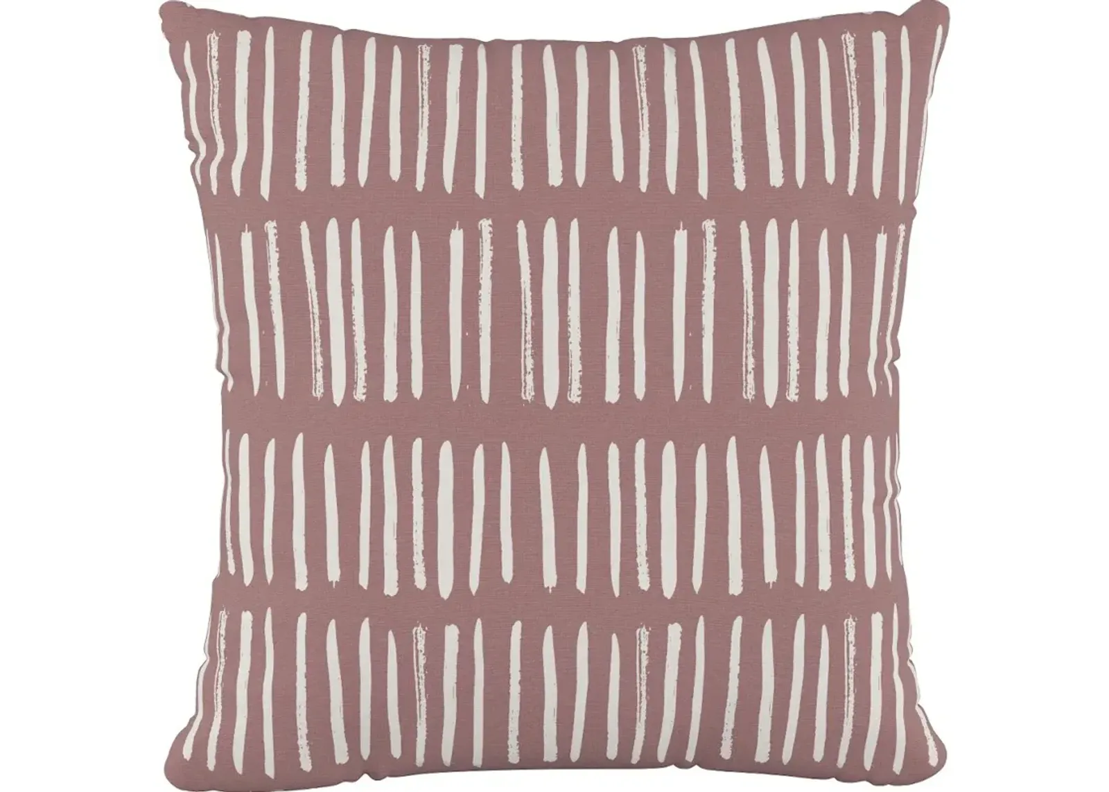 18" Dash Dusty Pink Pillow - Skyline Furniture