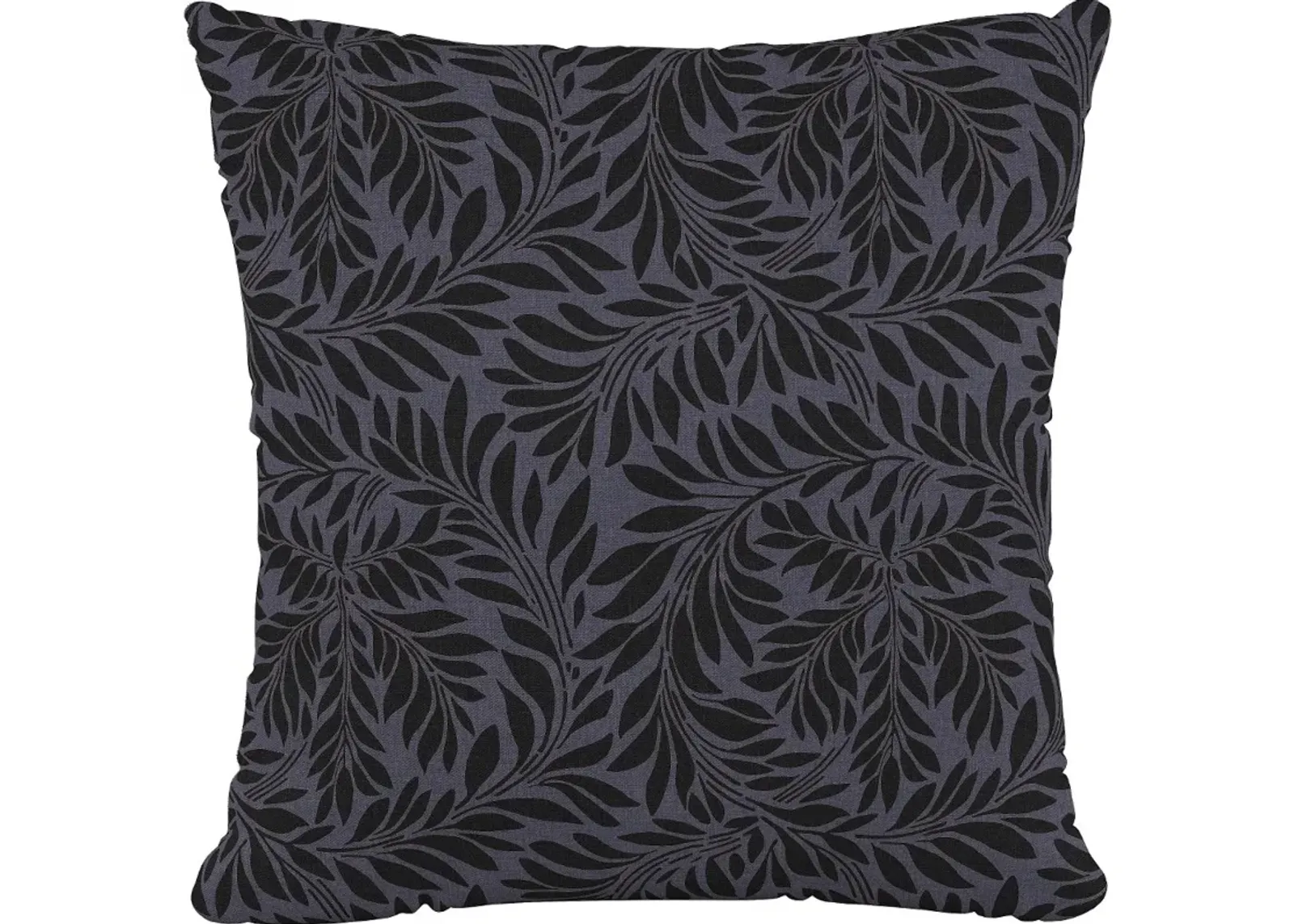 18" Georgian Vine Blue-Black Pillow - Skyline Furniture