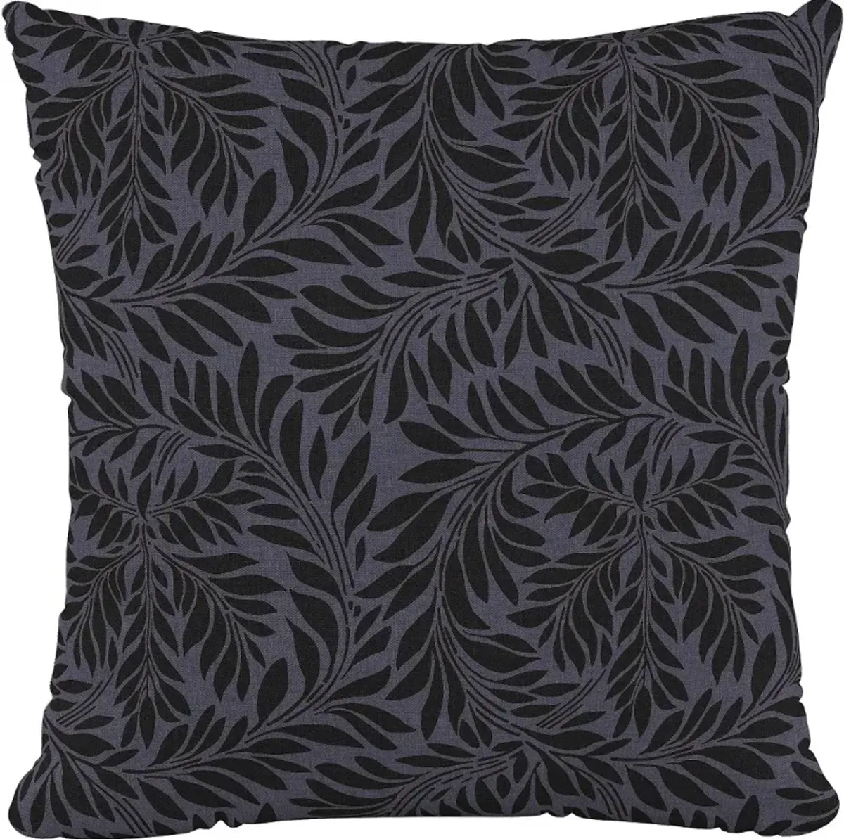 18" Georgian Vine Blue-Black Pillow - Skyline Furniture