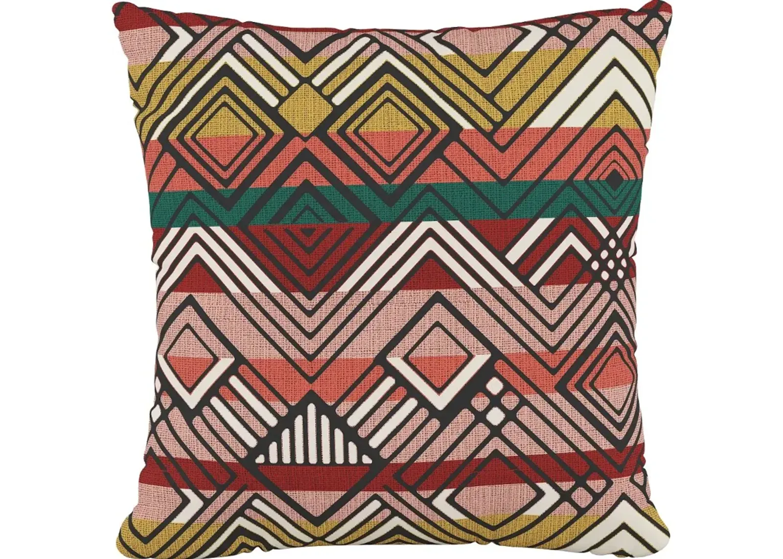 18" Mercado Weave Multicolored Pillow - Skyline Furniture