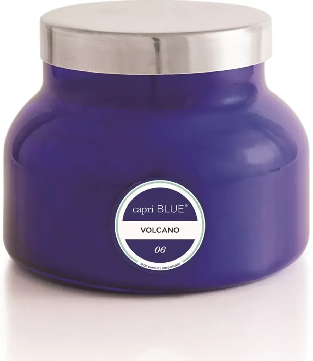 19 oz Volcano Signature Blue Jar Candle