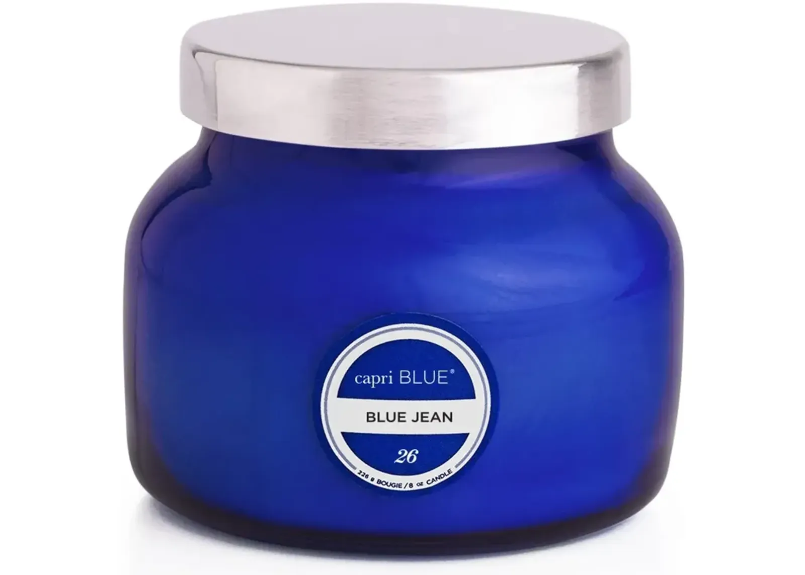 8 oz Blue Jean Signature Petite Blue Jar Candle