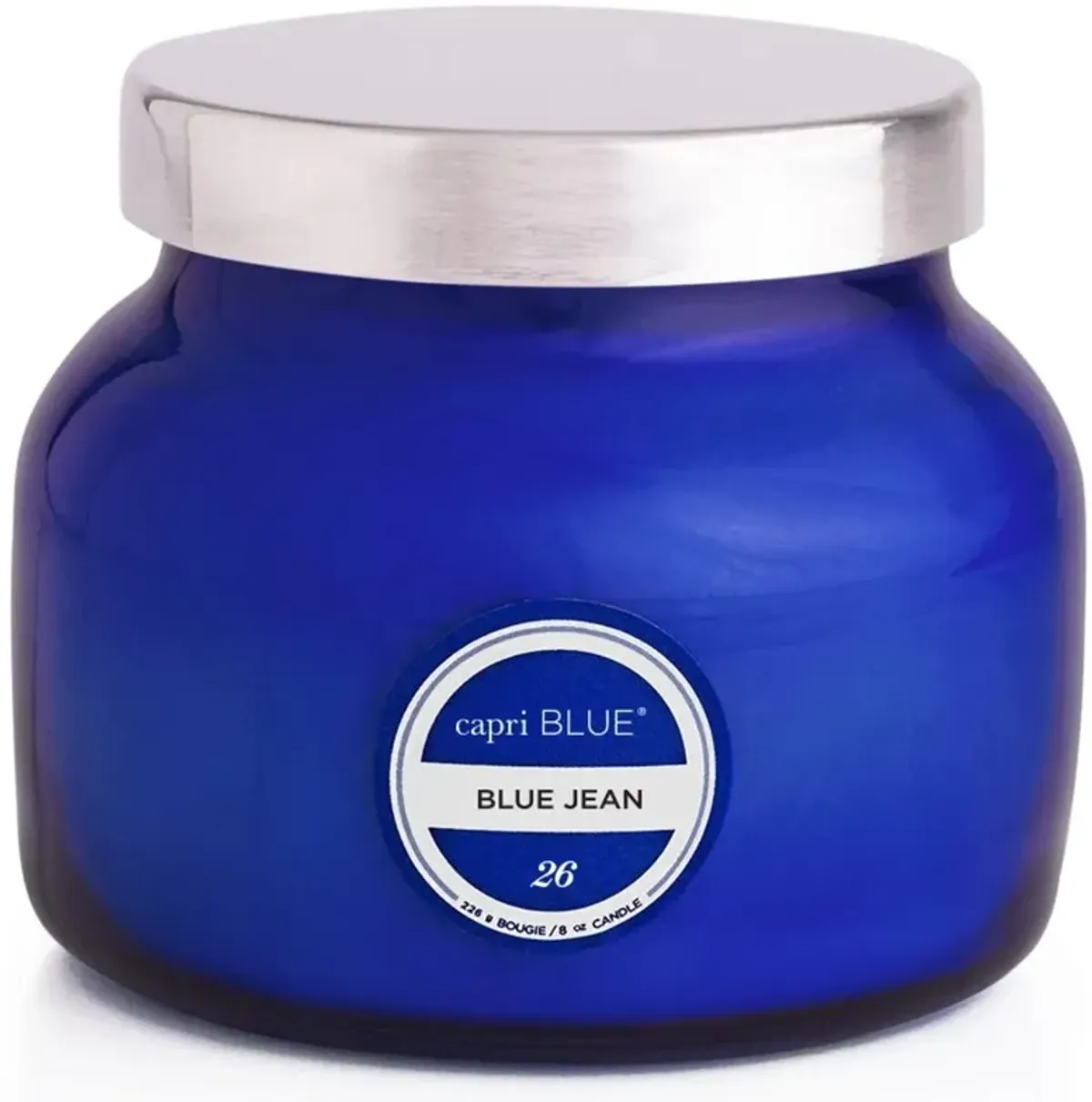 8 oz Blue Jean Signature Petite Blue Jar Candle