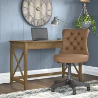 Key West Reclaimed Pine Desk And Chair