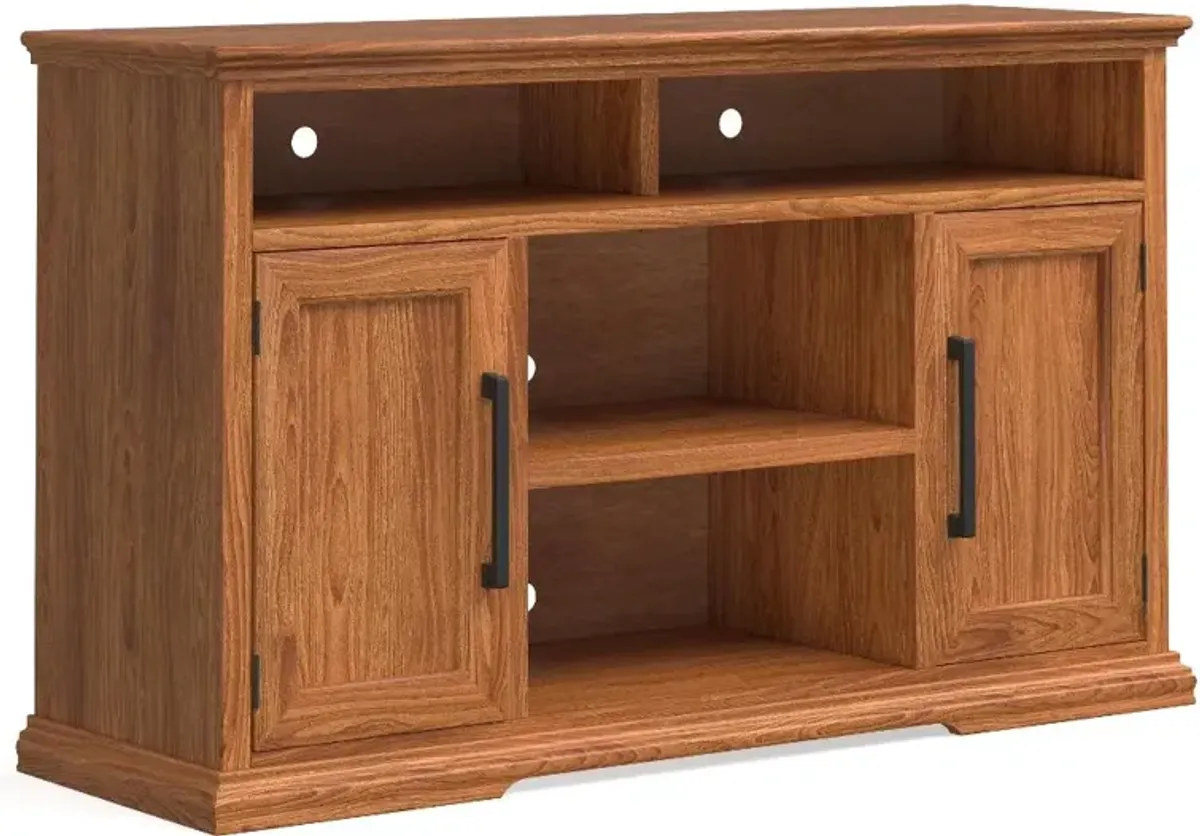 Colonial Place Golden Oak 54" TV Stand