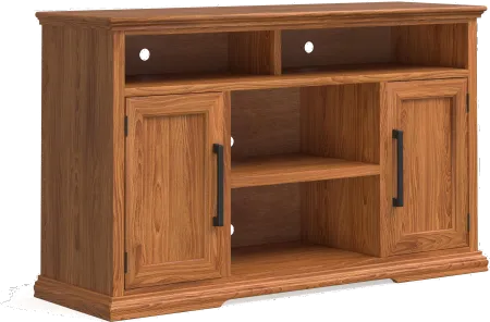 Colonial Place Golden Oak 54" TV Stand
