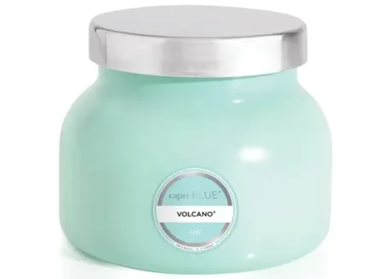 8 oz Volcano Petite Signature Aqua Jar Candle