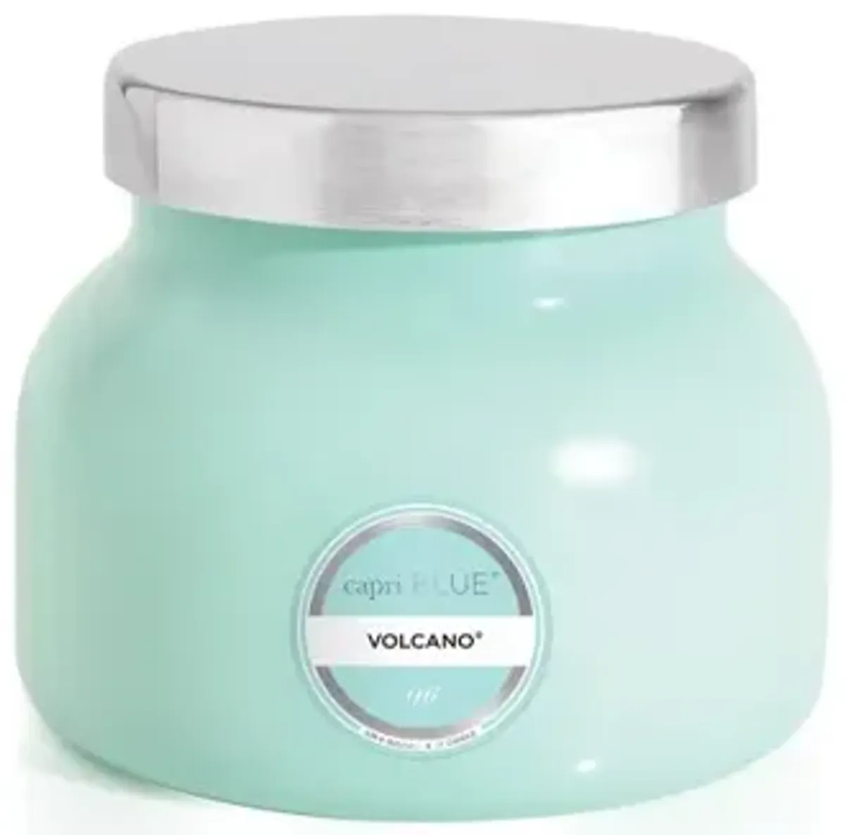 8 oz Volcano Petite Signature Aqua Jar Candle