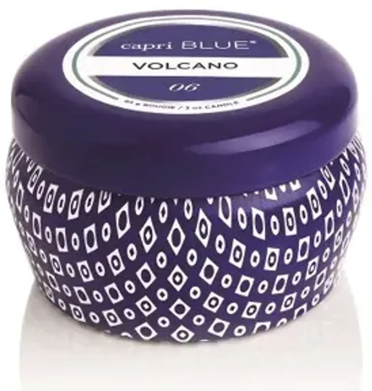 3 oz Volcano Signature Blue Mini Tin Candle