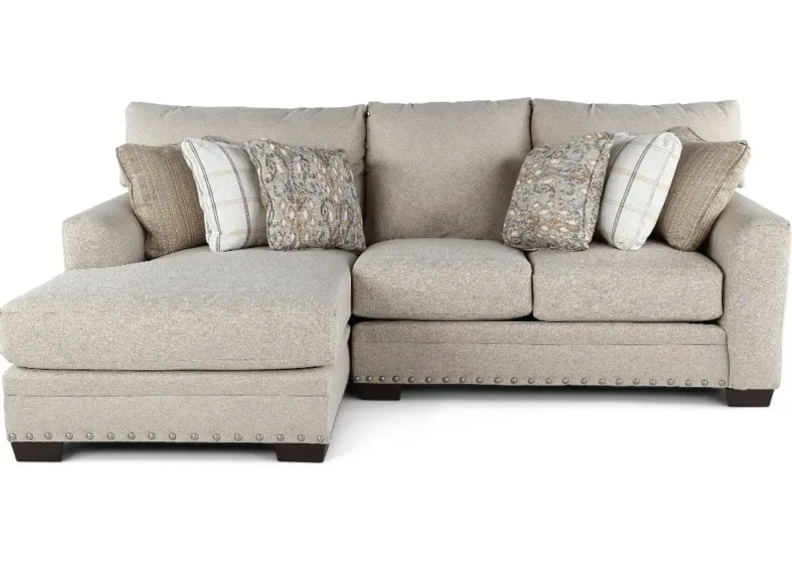 Middleton Beige 2 Piece Chaise Sectional