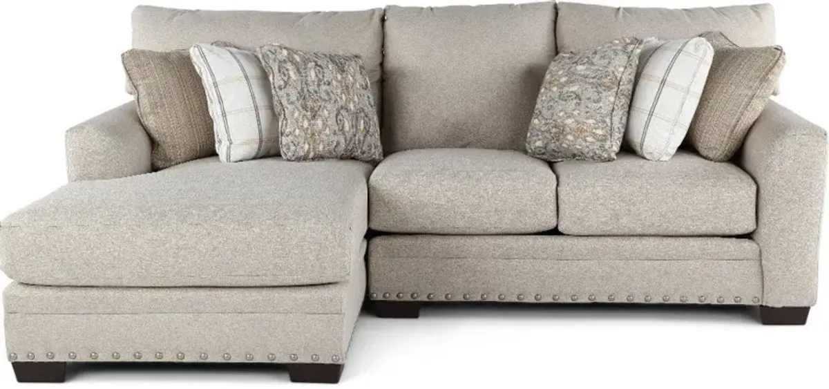 Middleton Beige 2 Piece Chaise Sectional