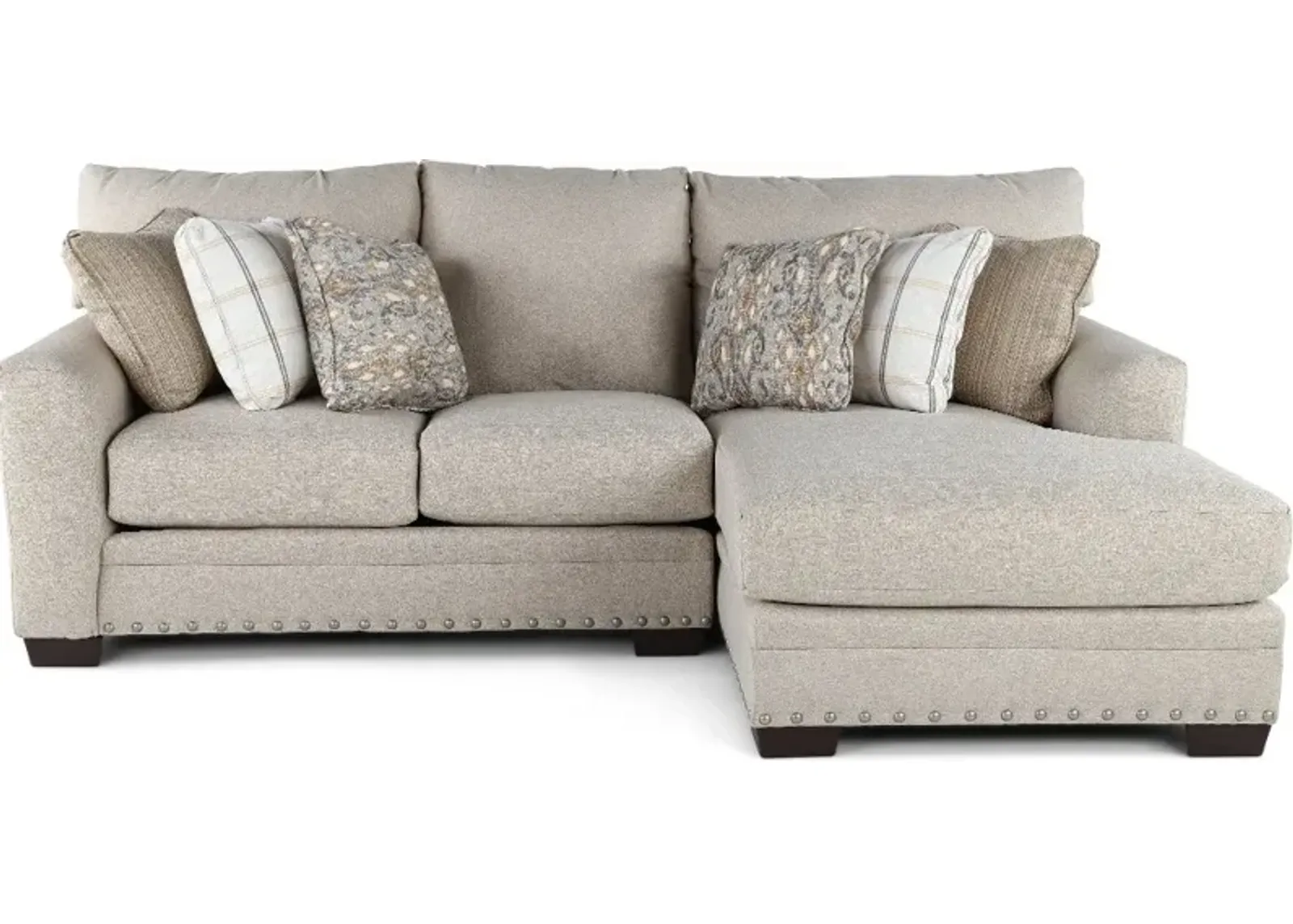 Middleton Beige 2 Piece Chaise Sectional