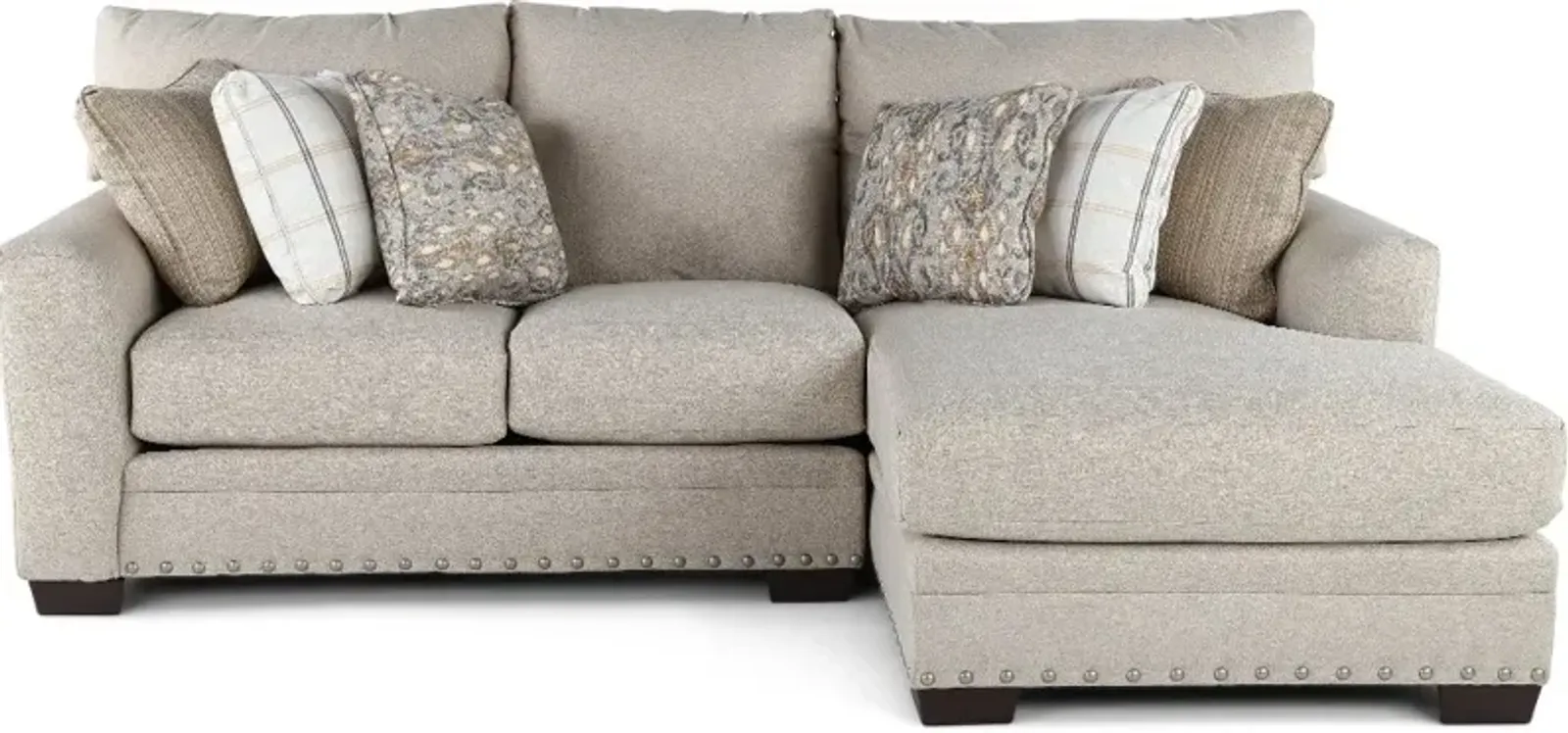 Middleton Beige 2 Piece Chaise Sectional