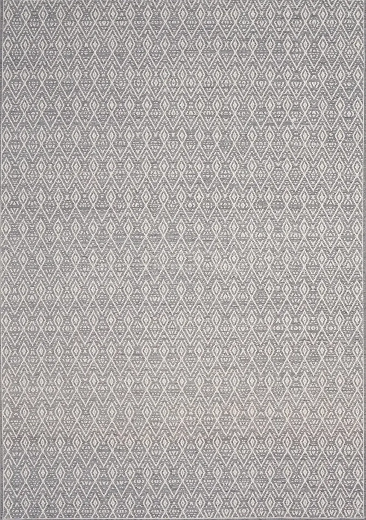 Vista 5 x 8 Diamond Gray Cream Area Rug