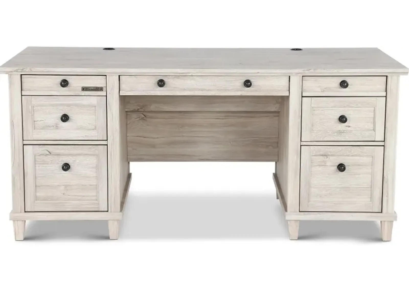 Hammond Chalk Oak Executive Desk