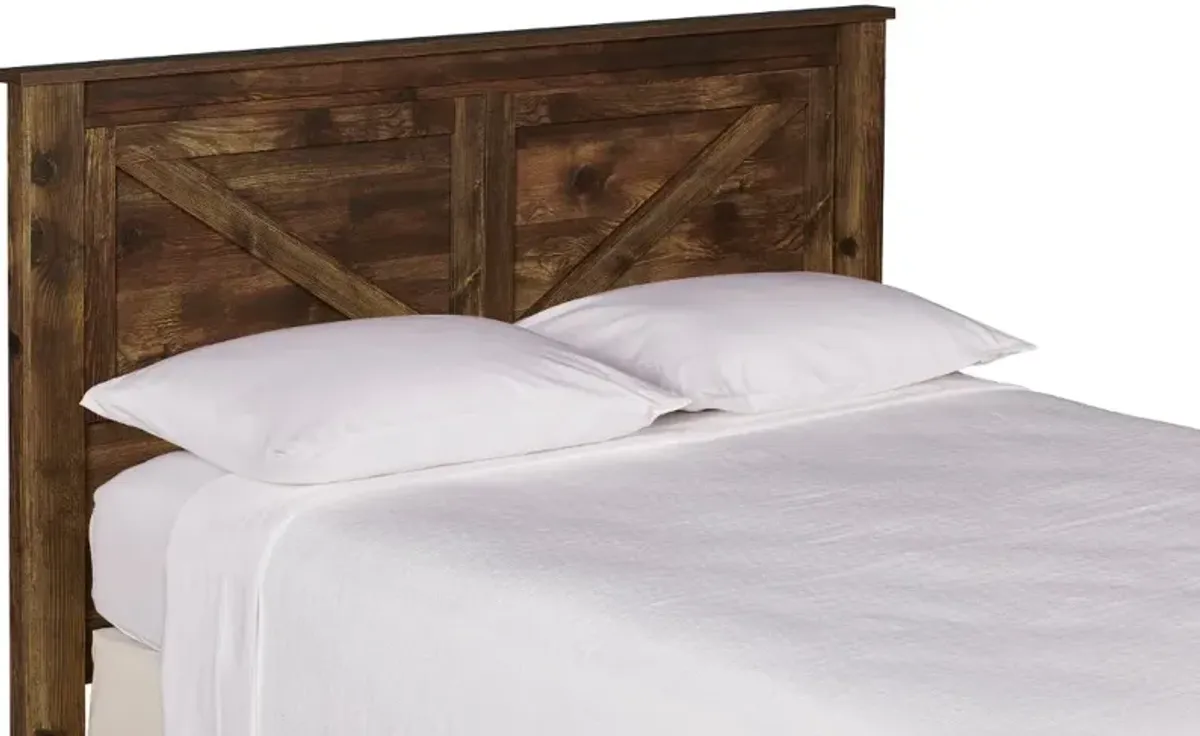 Farmington Rustic Queen Headboard