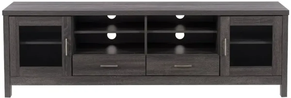 Hollywood Dark Gray 71" TV Cabinet