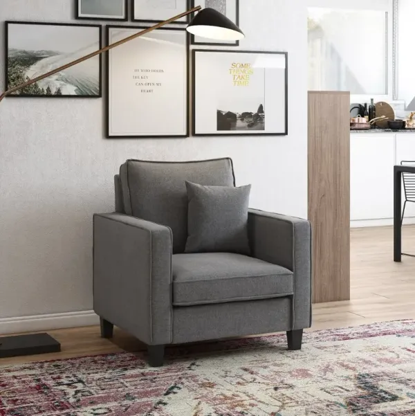 Georgia Gray Accent Chair