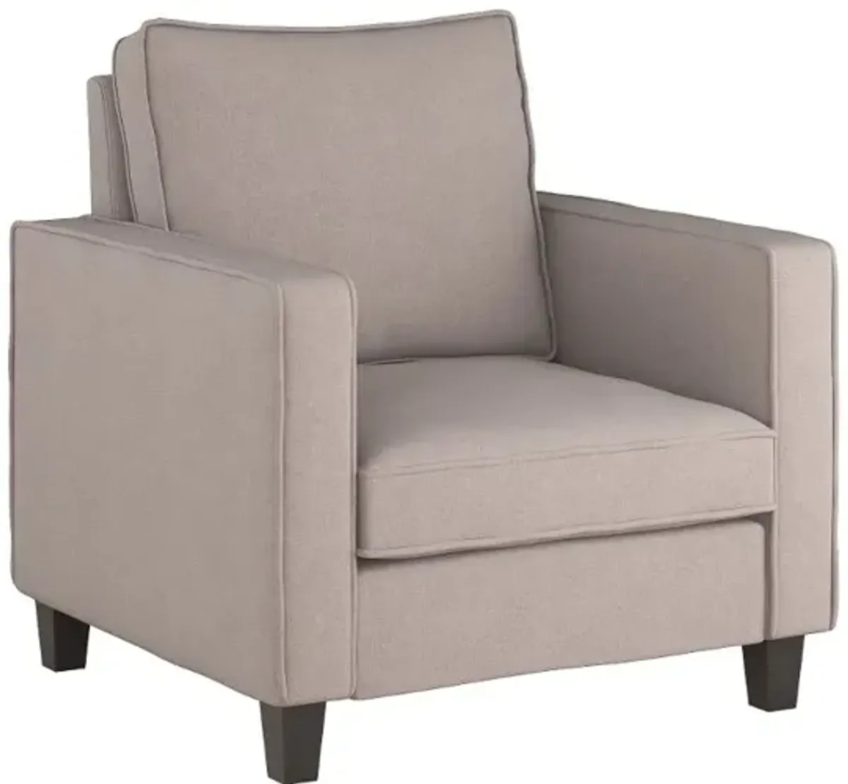 Georgia Taupe Accent Chair