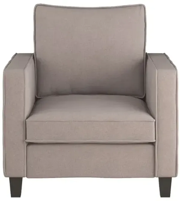 Georgia Taupe Accent Chair