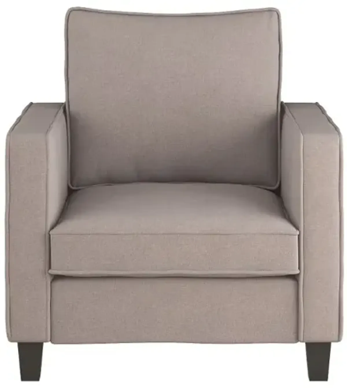 Georgia Taupe Accent Chair