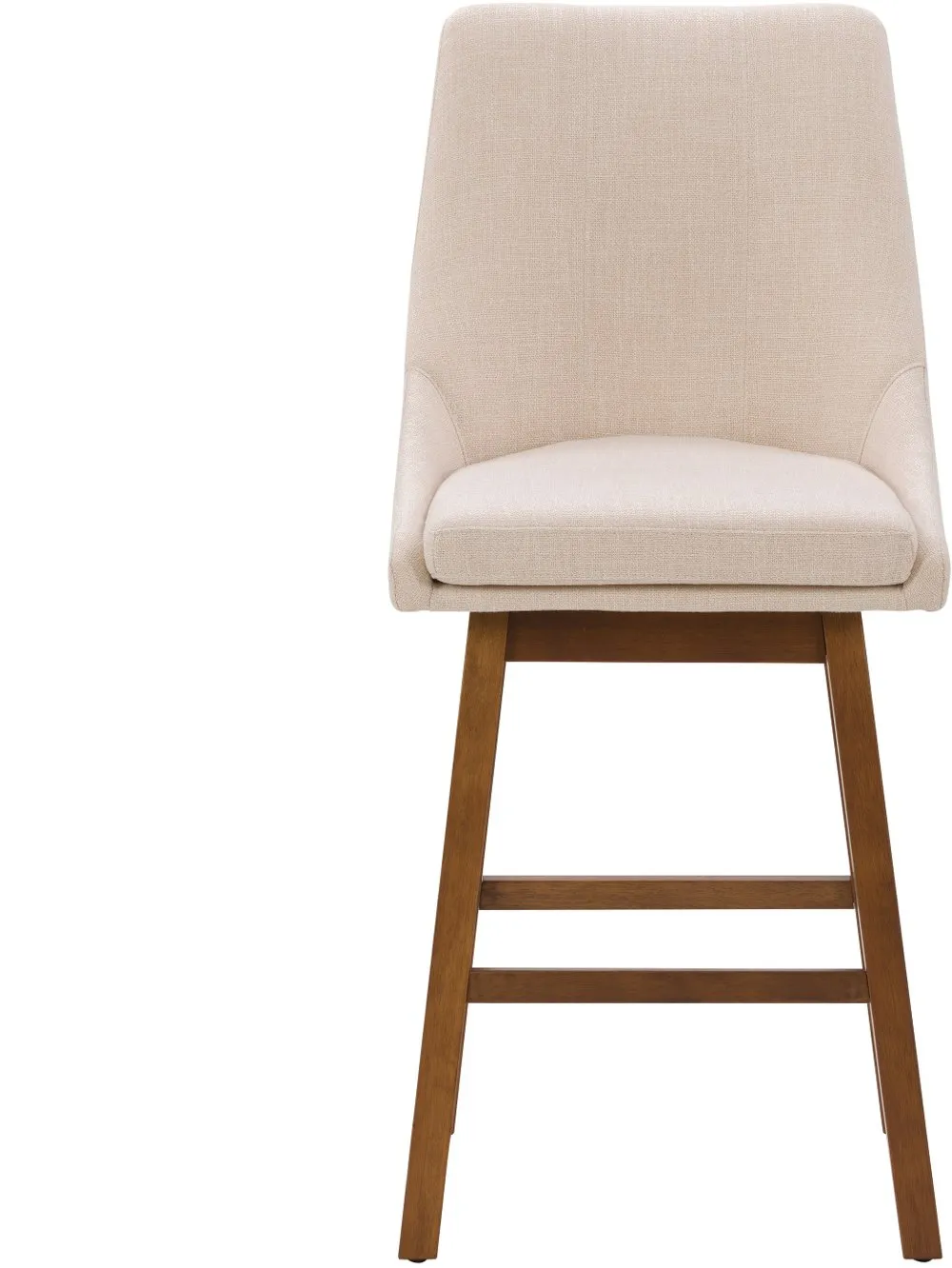 Boston Beige Counter Height Stools, Set of 2