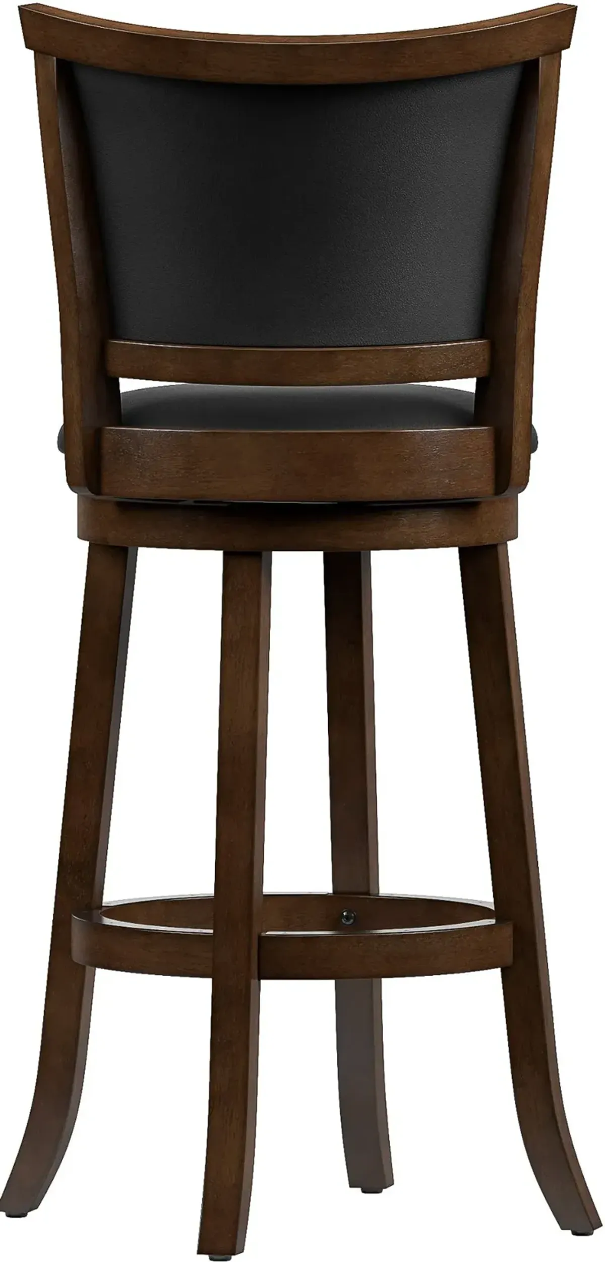 Woodgrove Black Swivel Bar Stool, Set of 2