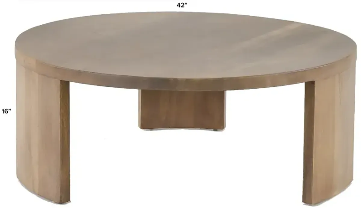 Caden Misted Ash Coffee Table