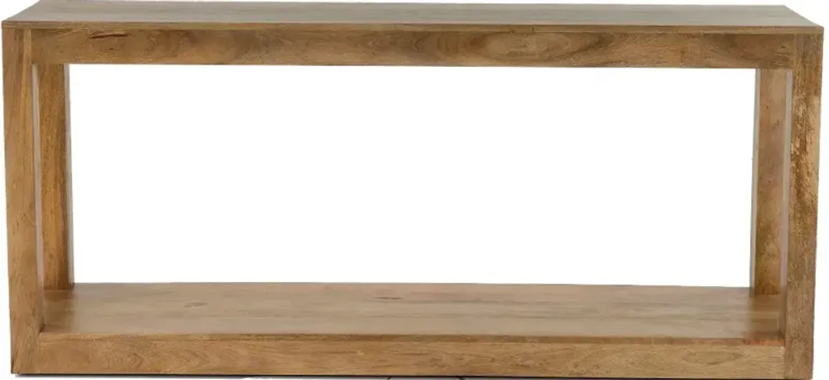 Maya Brindled Ash Console Table