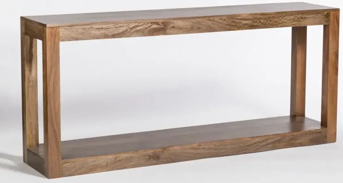 Maya Brindled Ash Console Table