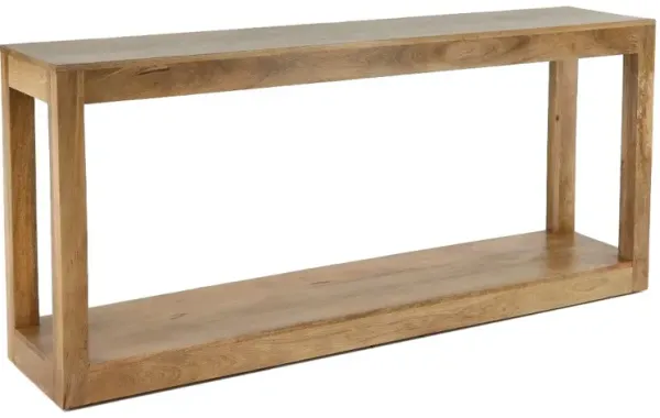 Maya Brown Console Table