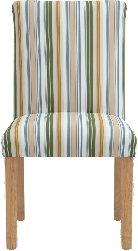 Owen Multicolor Serape Stripe Dining Chair - Skyline Furniture