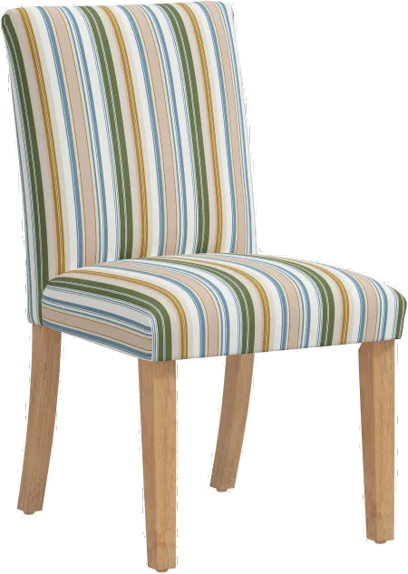 Owen Multicolor Serape Stripe Dining Chair - Skyline Furniture