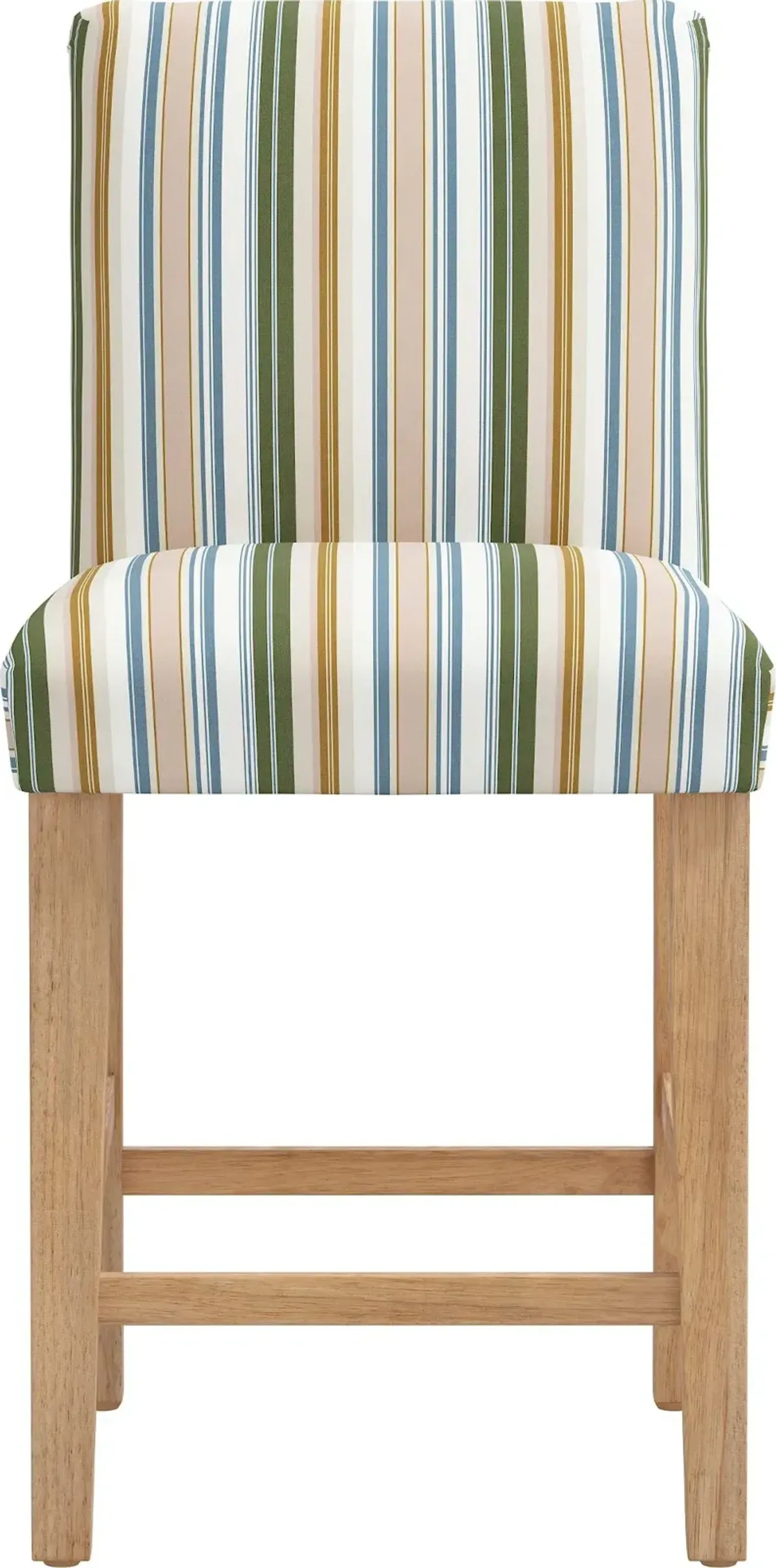 Owen Multicolor Stripe Counter Stool - Skyline Furniture