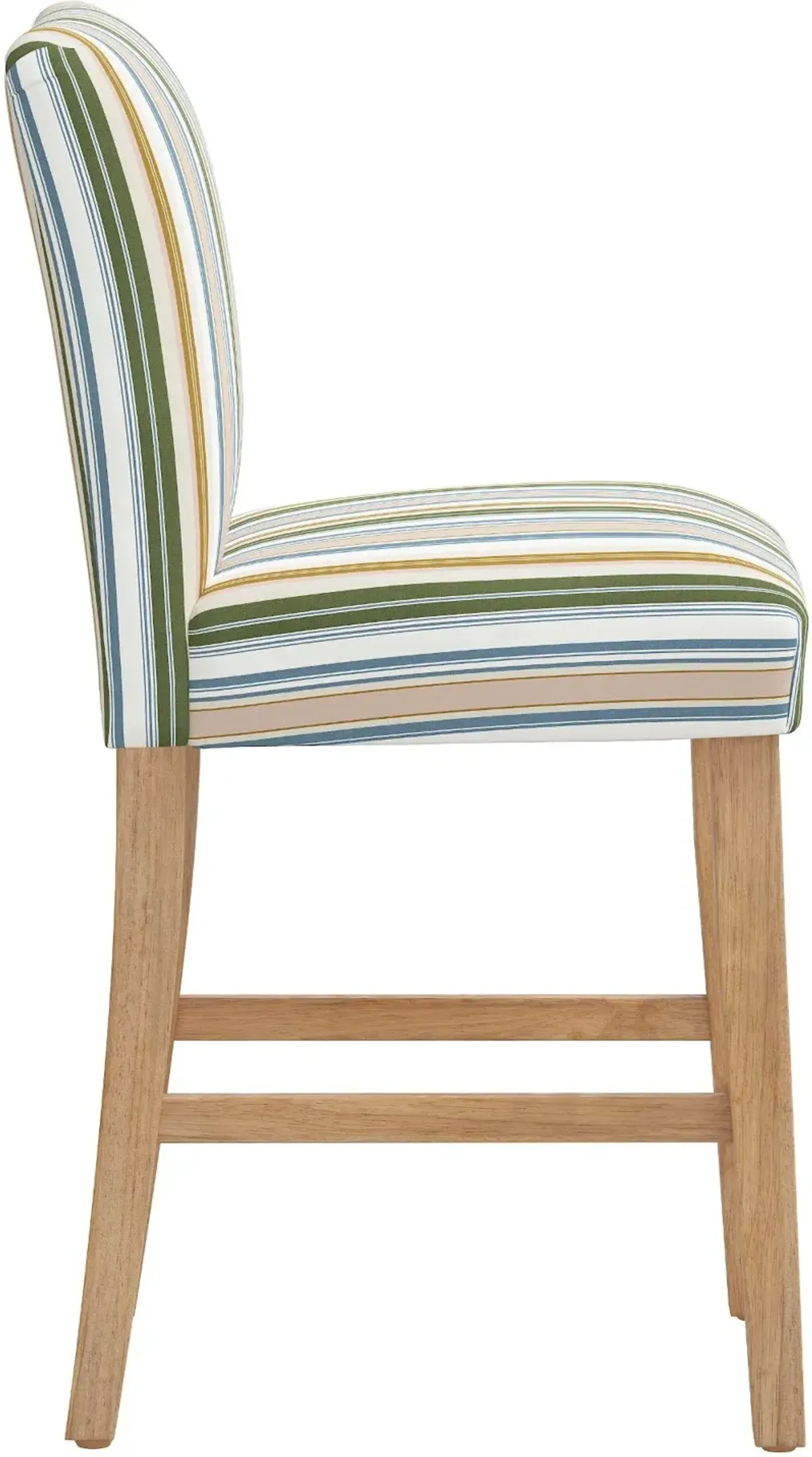 Owen Multicolor Stripe Counter Stool - Skyline Furniture