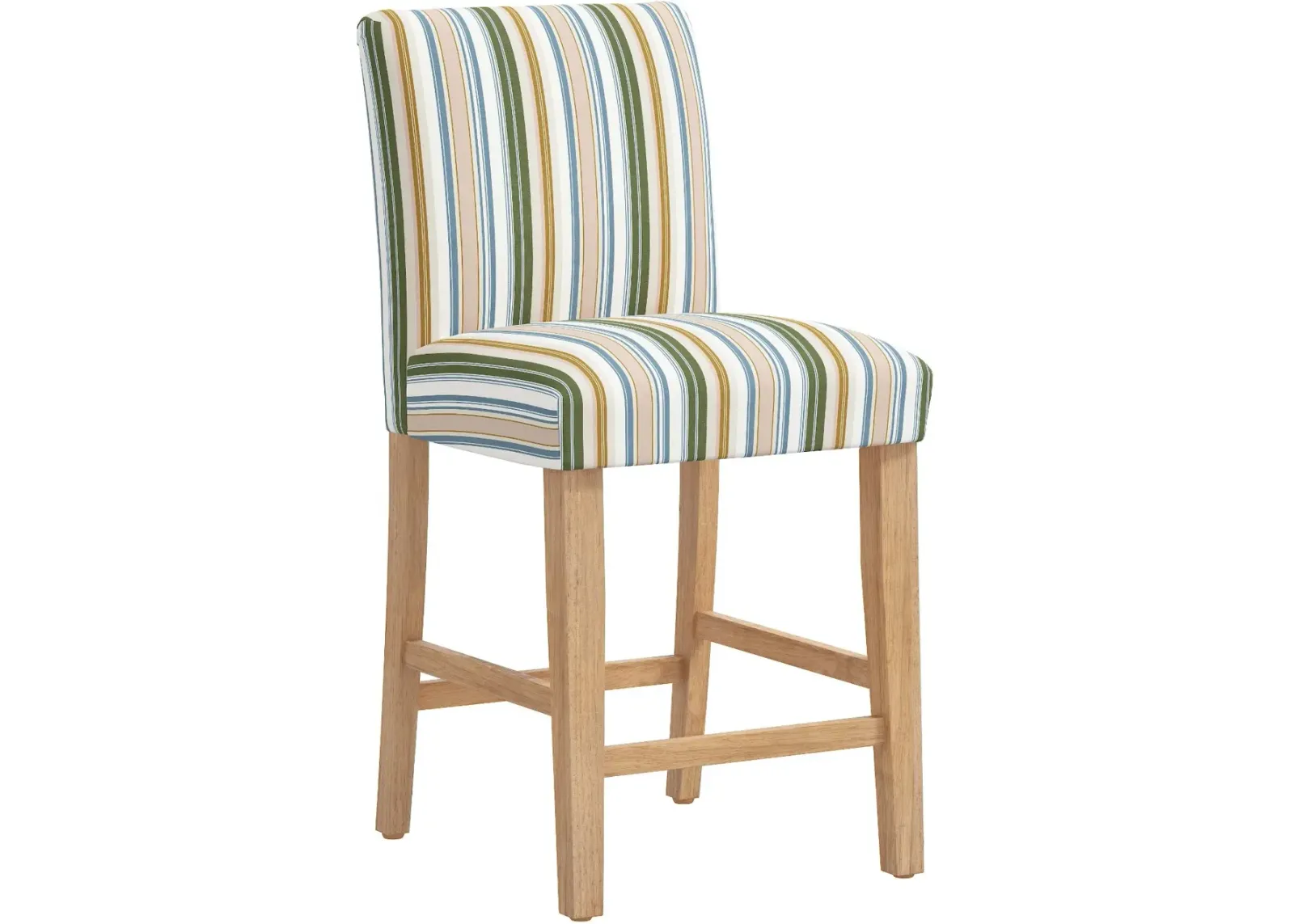 Owen Multicolor Stripe Counter Stool - Skyline Furniture