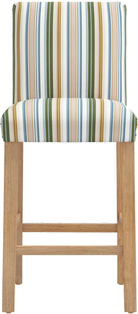 Owen Multicolor Stripe Bar Stool - Skyline Furniture