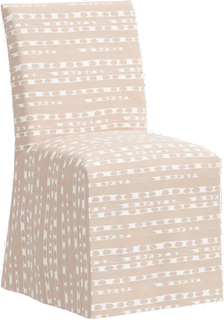Kimberly Himari Soft Pink Slipcover Dining Chair - Skyline Furniture