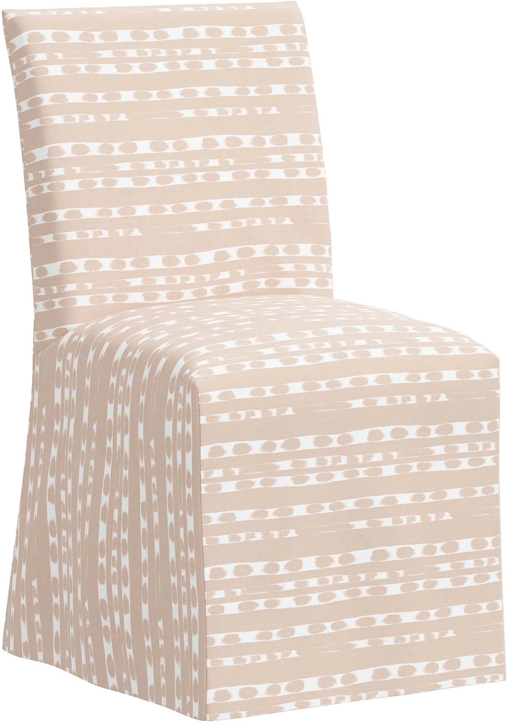Kimberly Himari Soft Pink Slipcover Dining Chair - Skyline Furniture