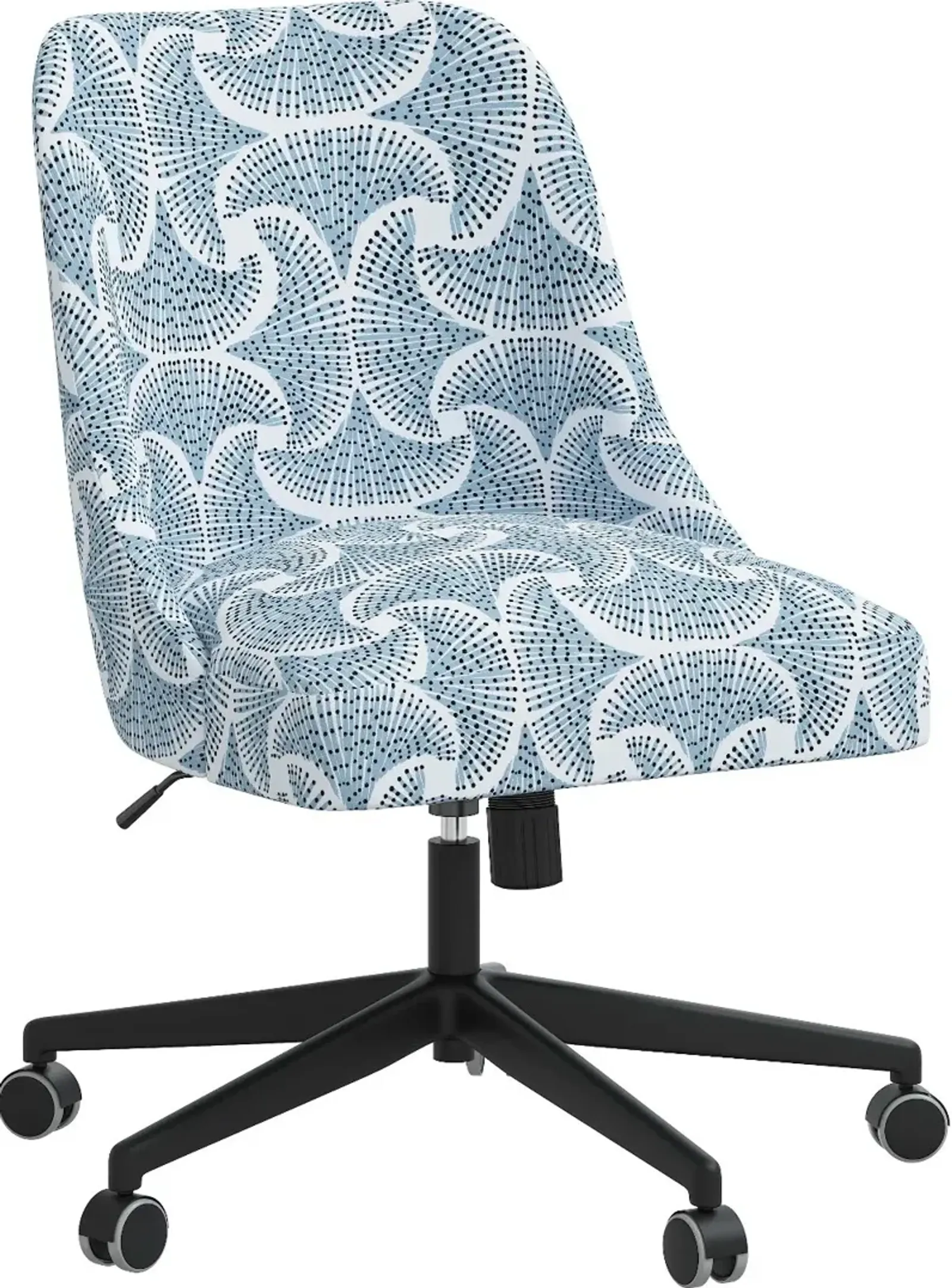 Spencer Sea Fan Blue Office Chair - Skyline Furniture