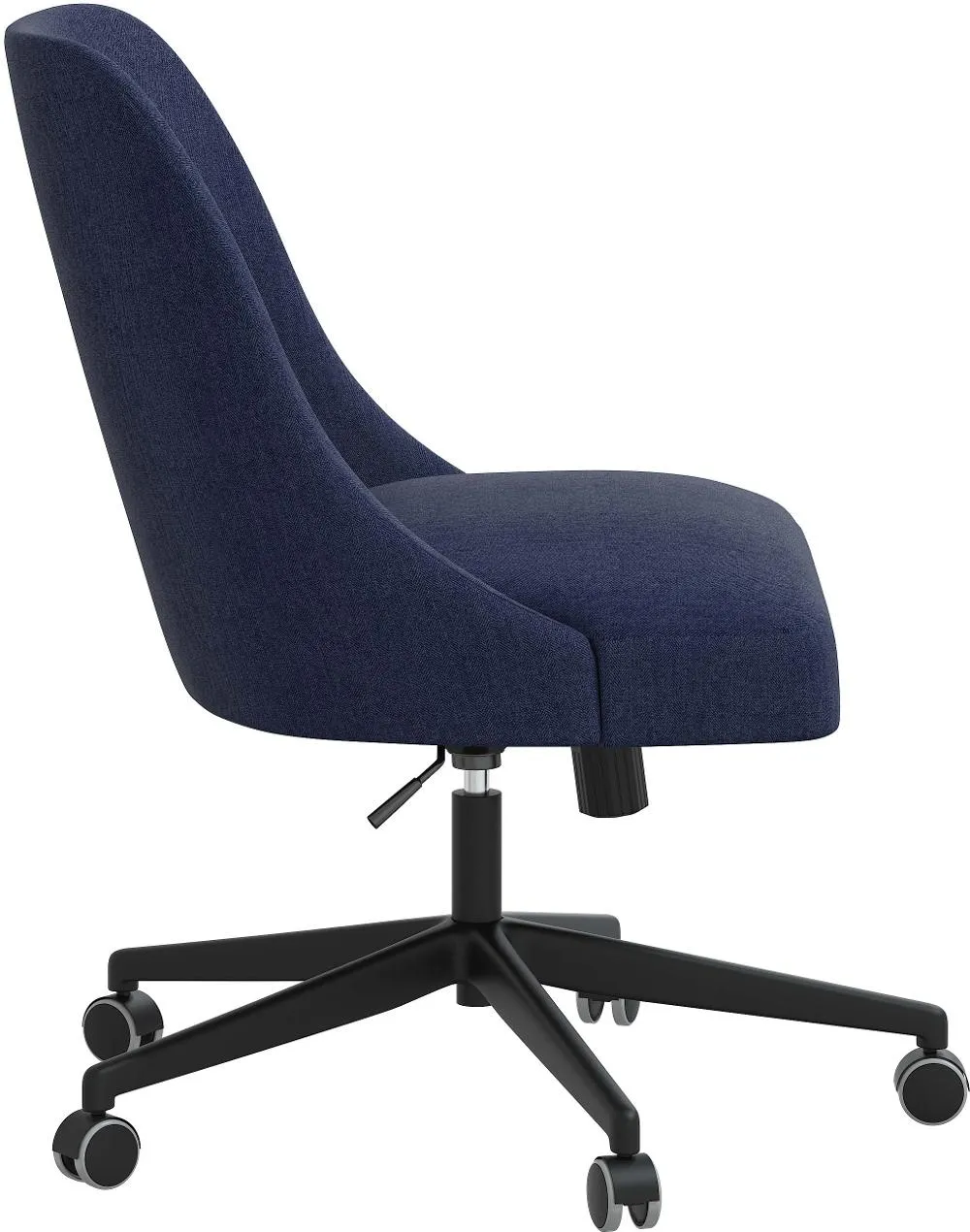 Spencer Dark Blue Office Chair - Skyline Furniture